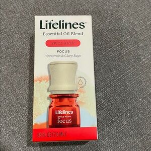 Lifelines Essential Oil Blends Focus Spice Rush Size/0.25oz BNIB